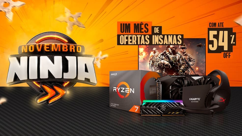 KaBuM realiza pré Black Friday Gamers Games