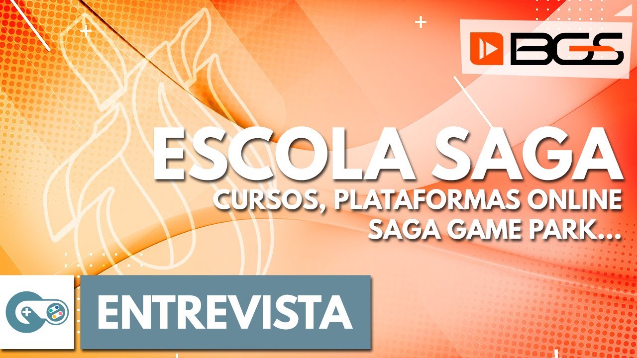 BGS 2022Entrevista A Escola Saga Durante O Evento Gamers Games