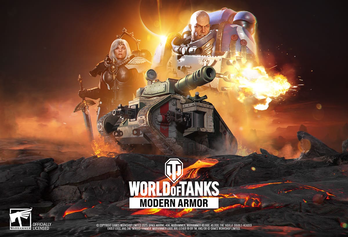 O Universo Warhammer 40 000 Junta Se Ao World Of Tanks Modern Armor