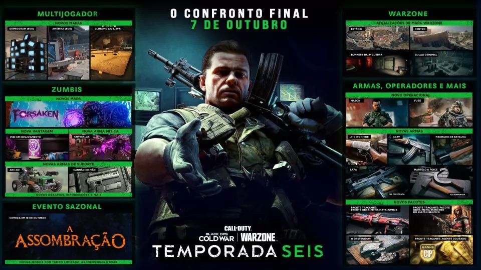 Call of Duty Black Ops Cold War e Call of Duty Warzone