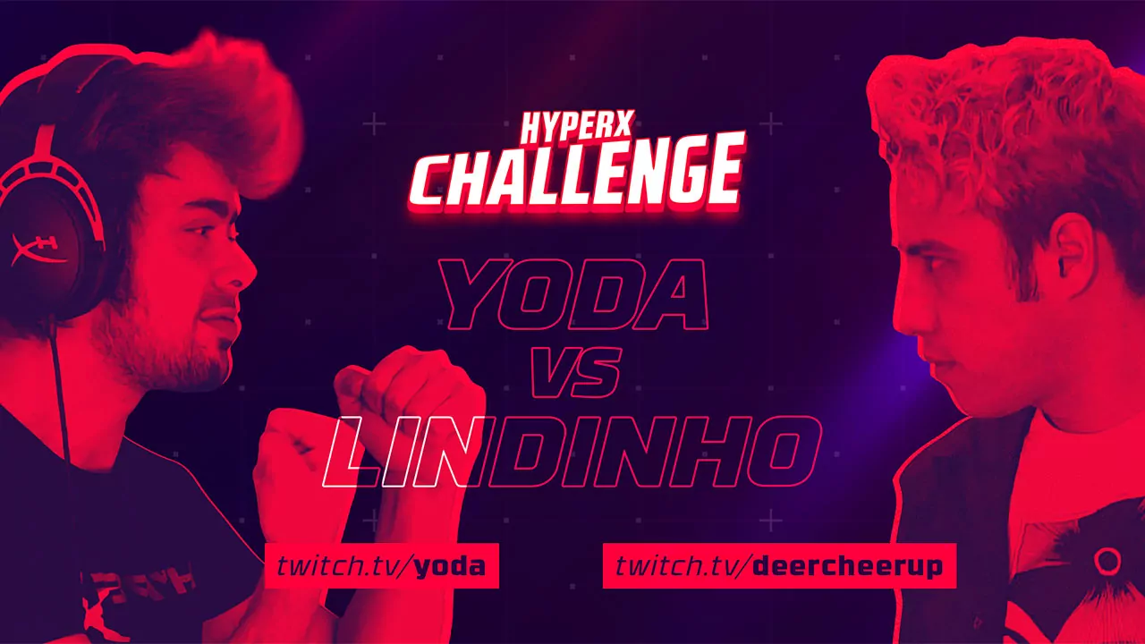 HyperX Challenge Desafio de Valorant entre YoDa e Lindinho