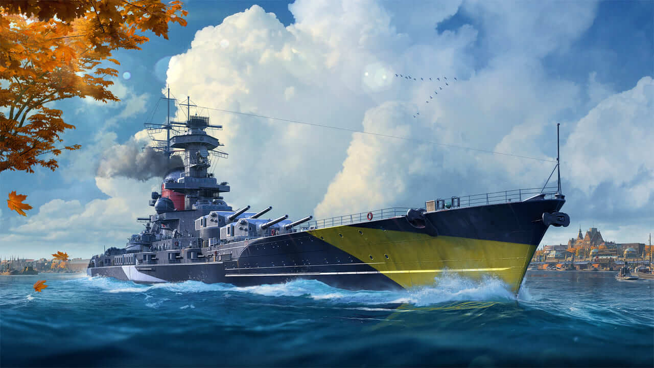 World of Warships - novos encouraçados alemães