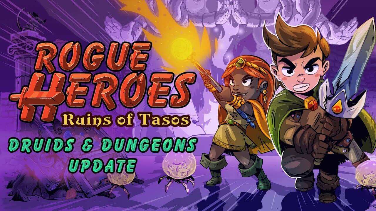 Rogue Heroes Ruins of Tasos - Druids & Dungeons