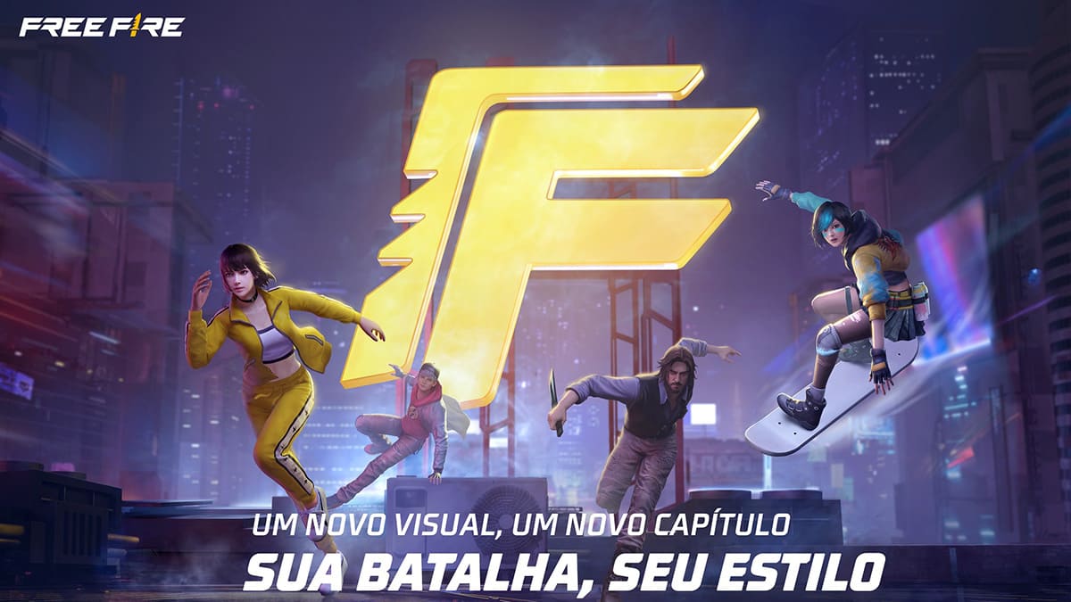 Free Fire - atualização da marca