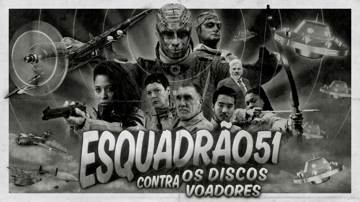 Esquadrão 51 contra os Discos Voadores