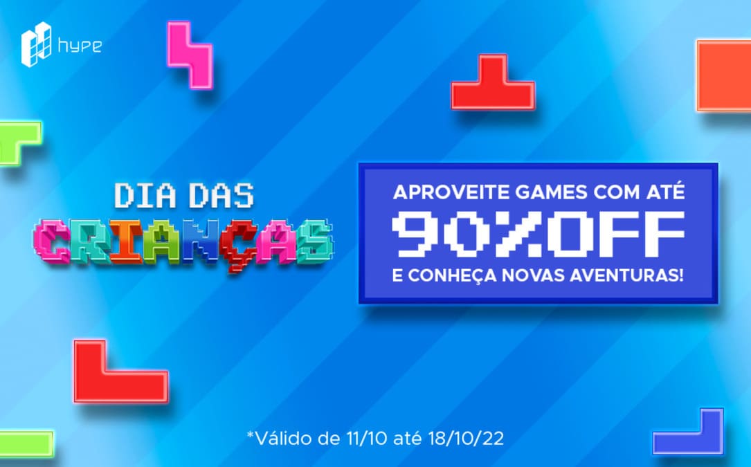 Dia das Crianças Gamer