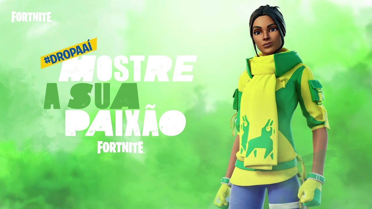 skins de torcida de futebol do Fortnite