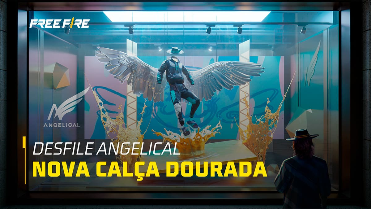 Itens angelicais chega ao Free Fire