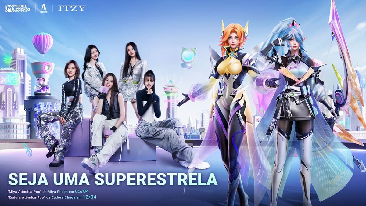 Grupo ITZY - ALLSTAR do Mobile Legends Bang Bang