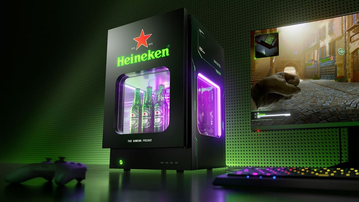 The Gaming Fridge - Heineken 0.0