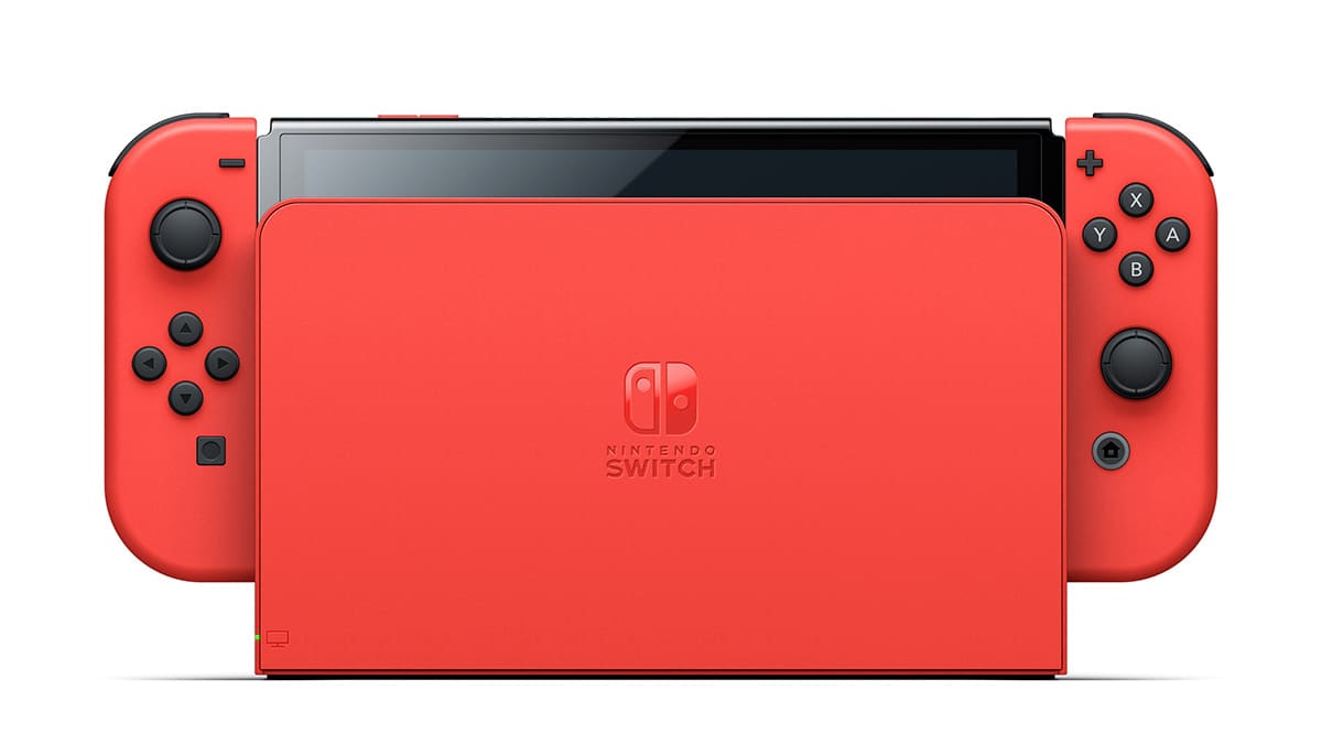 Nintendo Switch – Modelo OLED Edição Limitada Mario Vermelho