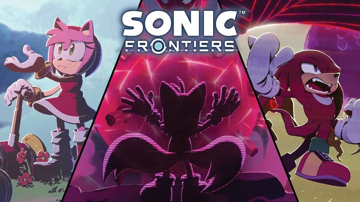 Sonic Frontiers Amy, Knuckles e Tails