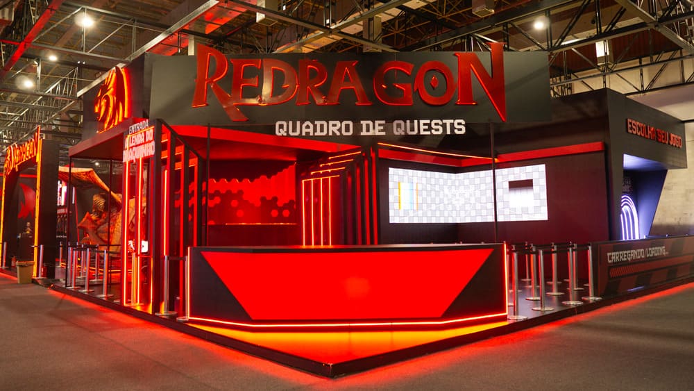 Estande Redragon na BGS 2023