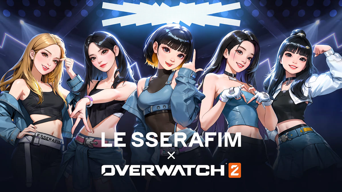 Overwatch 2 e LE SSERAFIM