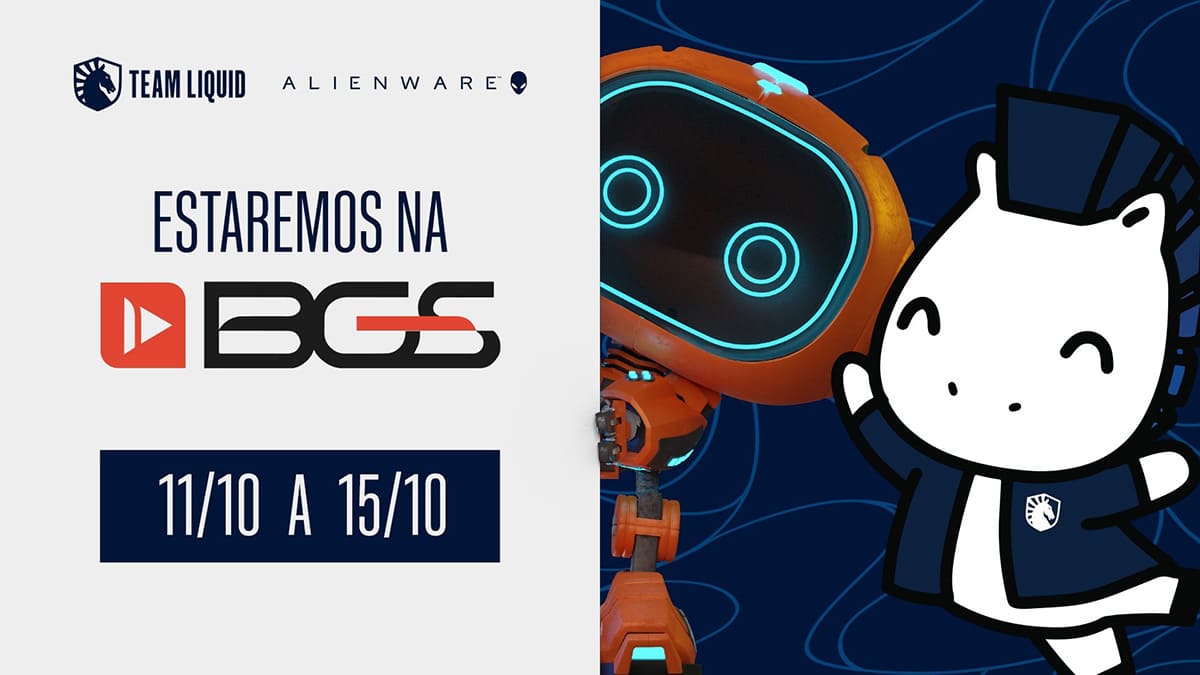 Team Liquid e Alienware - BGS 2023