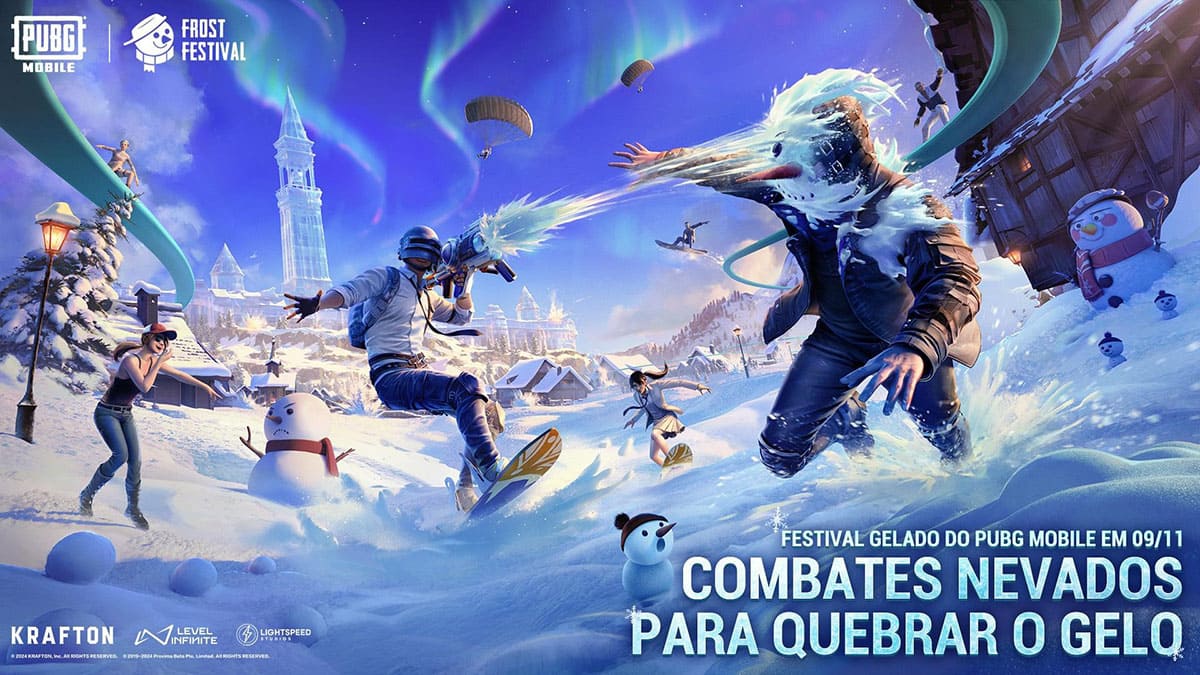 Festival Gelado de PUBG MOBILE