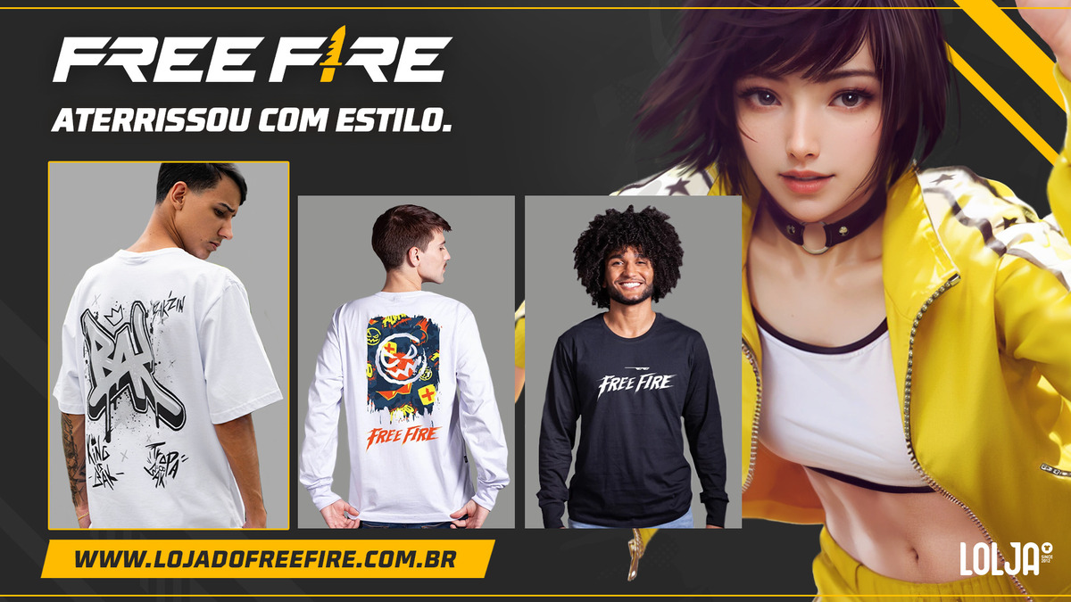 Loja oficial do Free Fire