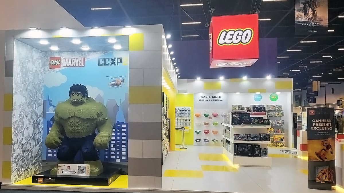 Pop-up Store LEGO na CCXP23