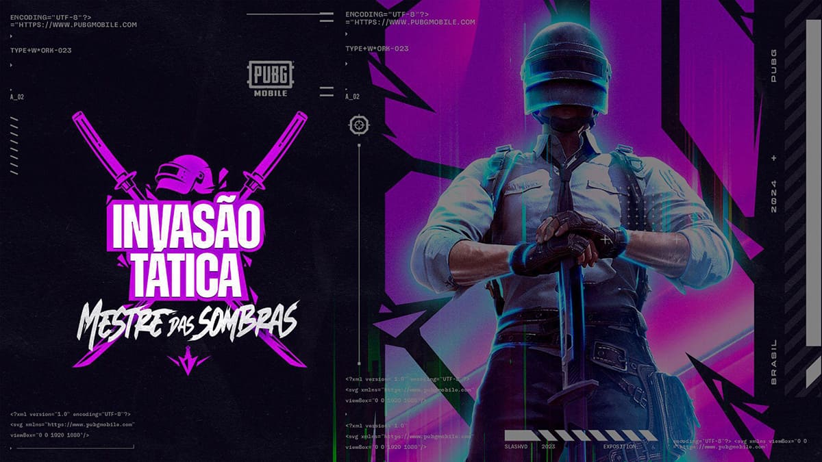 PUBG Mobile - Invasão Tática Mestre das Sombras