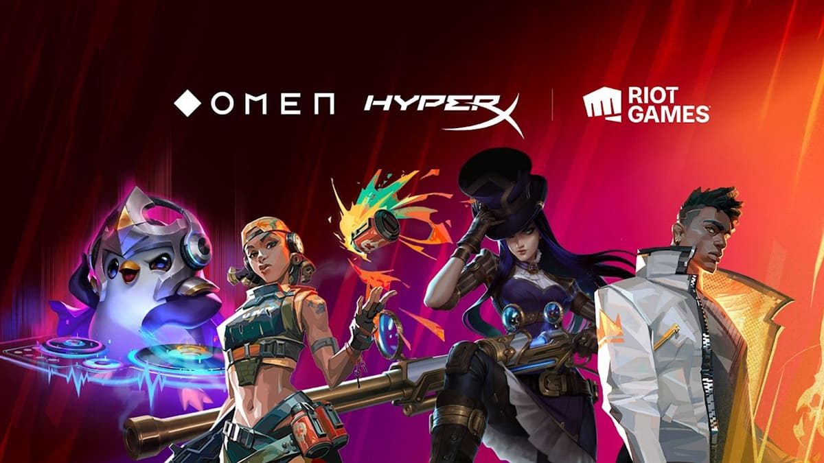 Riot Games - parceria OMEN e HyperX