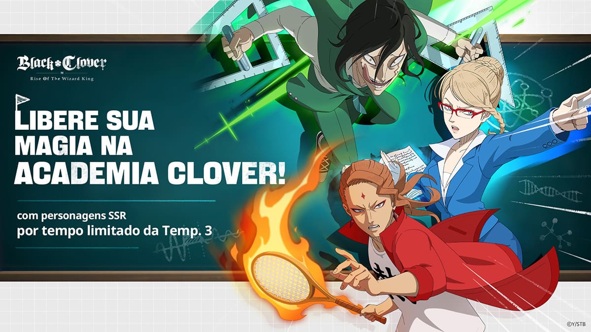 Temporada 3 de Black Clover M Rise of The Wizard King