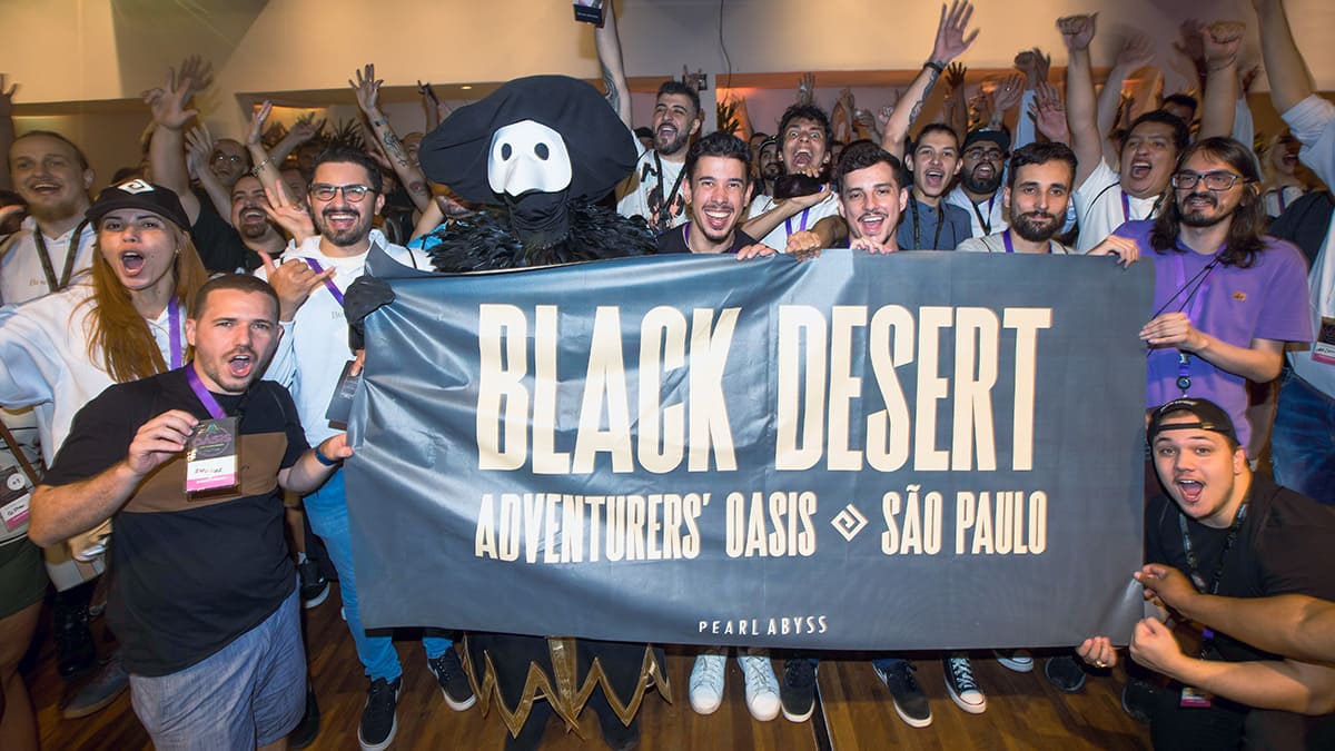 Carnaval para comunidade de Black Desert em São Paulo