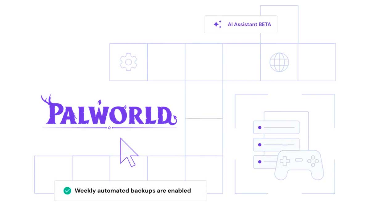 Hostinger - hospedagem do servidor Palworld