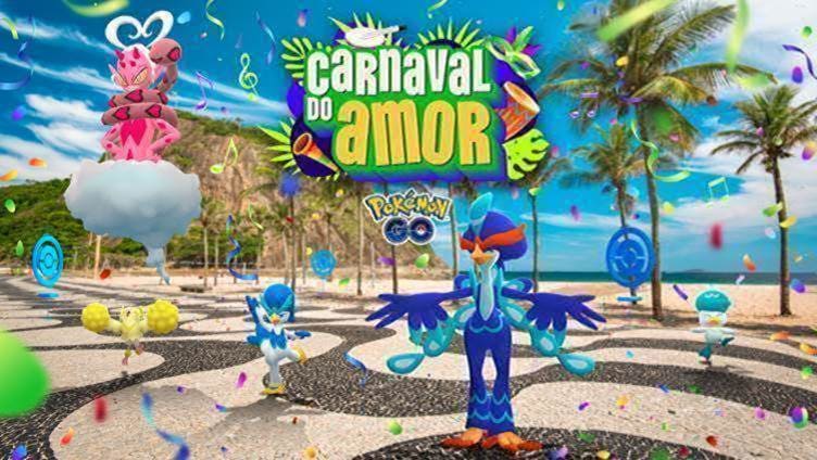 Pokémon GO Carnaval do Amor