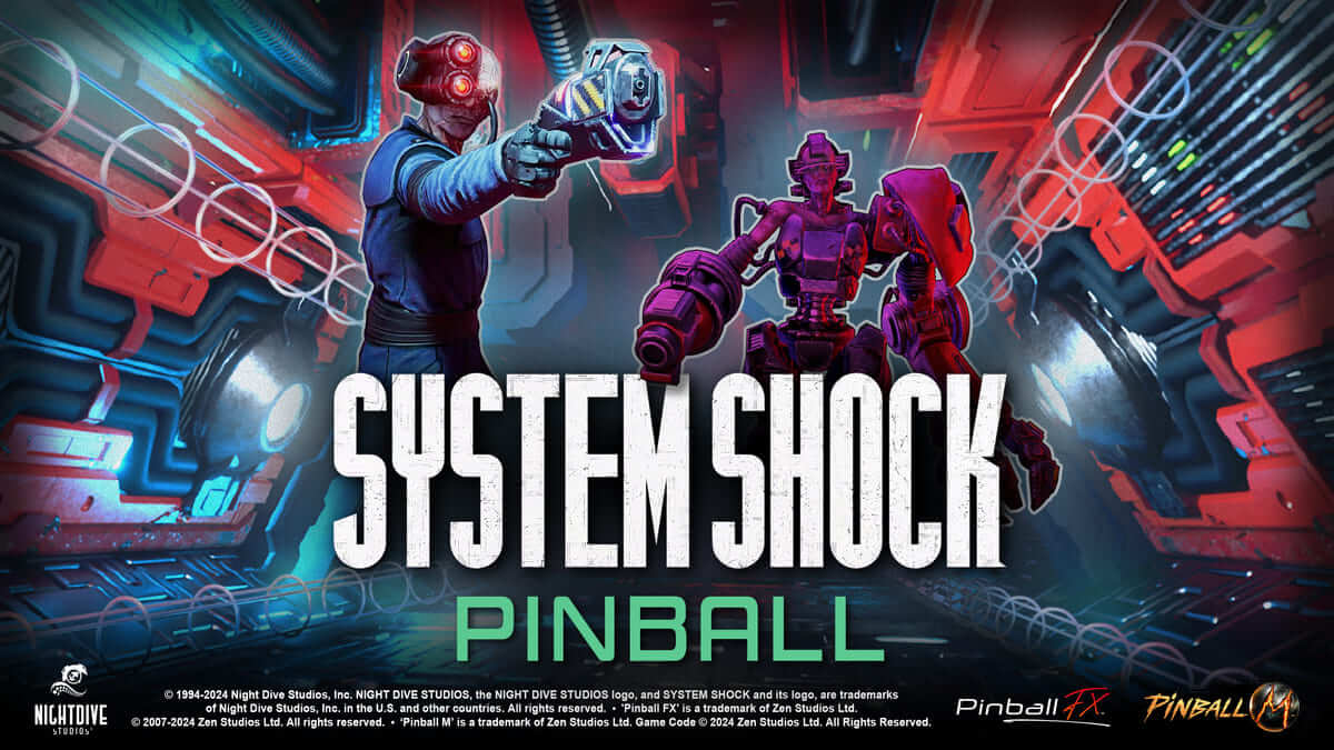 System Shock para Pinball M e Pinball FX