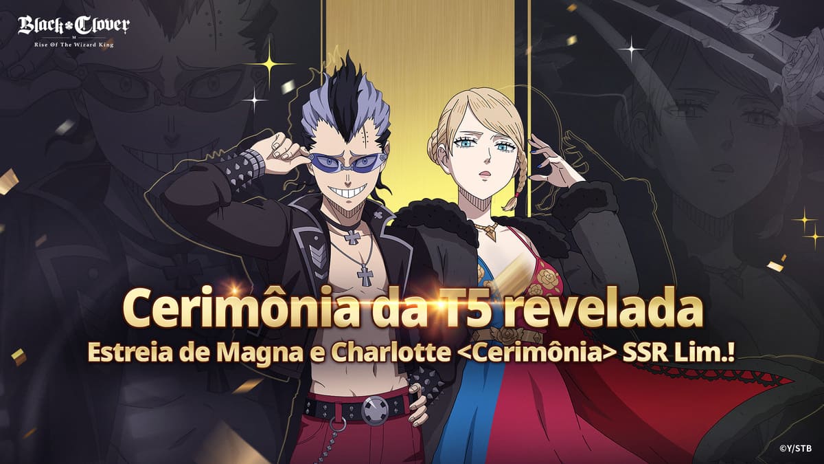 Black Clover M Rise of The Wizard King - Temporada 5 Cerimônia