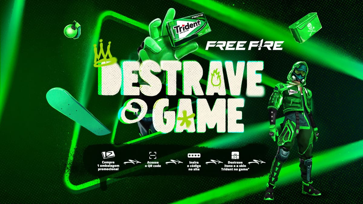 Trident e Free Fire - Destrave o Game