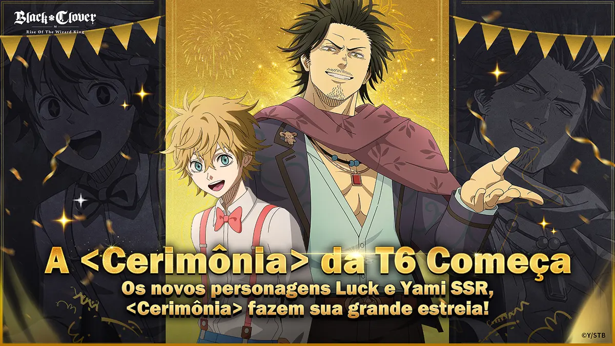 Black Clover M Rise of The Wizard King - Temporada 6 Cerimônia