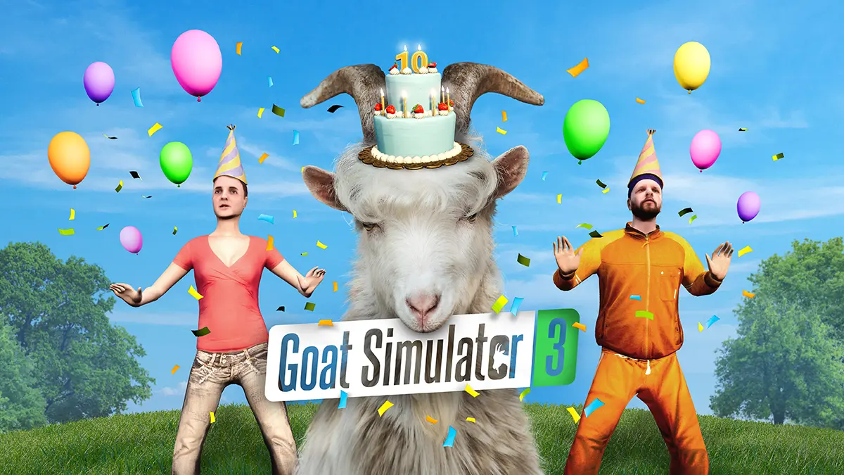 Goat Simulator 3 comemora 10 anos da série