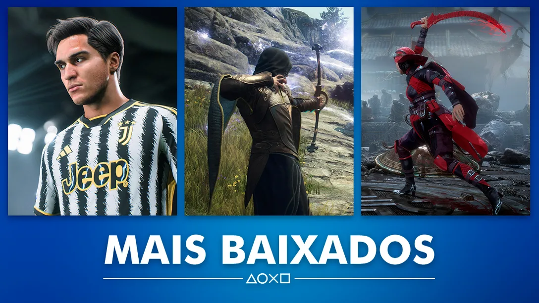 Jogos mais baixados em março na PlayStation Store