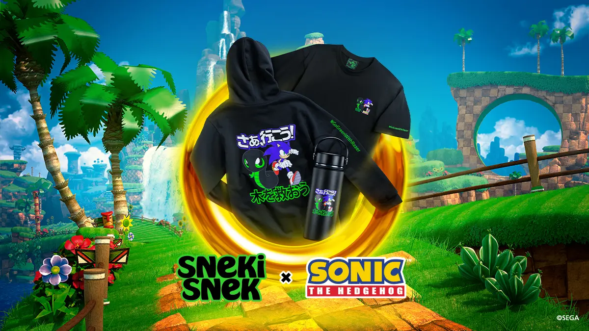 Sneki Snek e Sonic The Hedgehog - Coleção