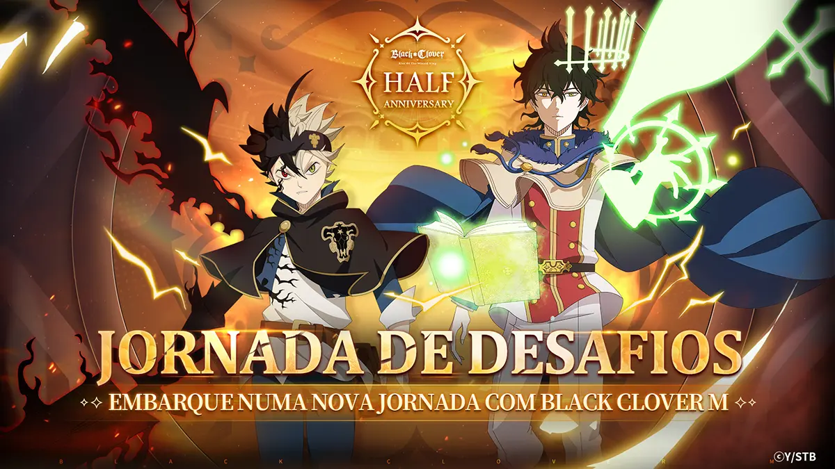 Black Clover M celebra Seis Meses do lançamento