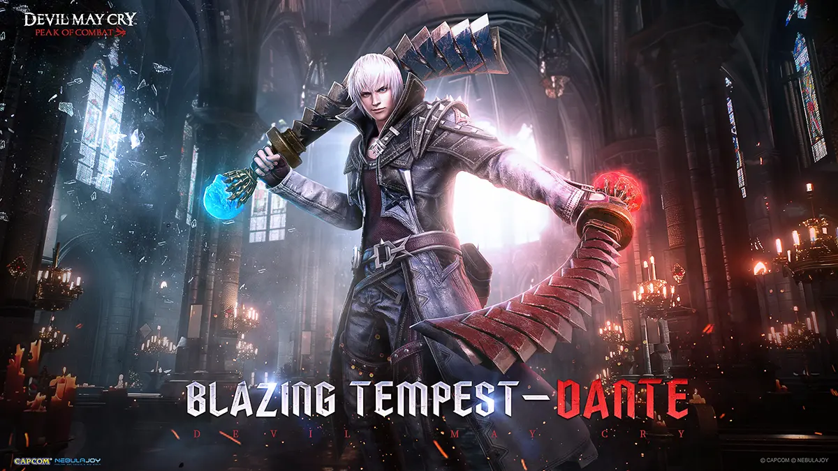 Devil May Cry Mobile - Blazing Tempest-Dante