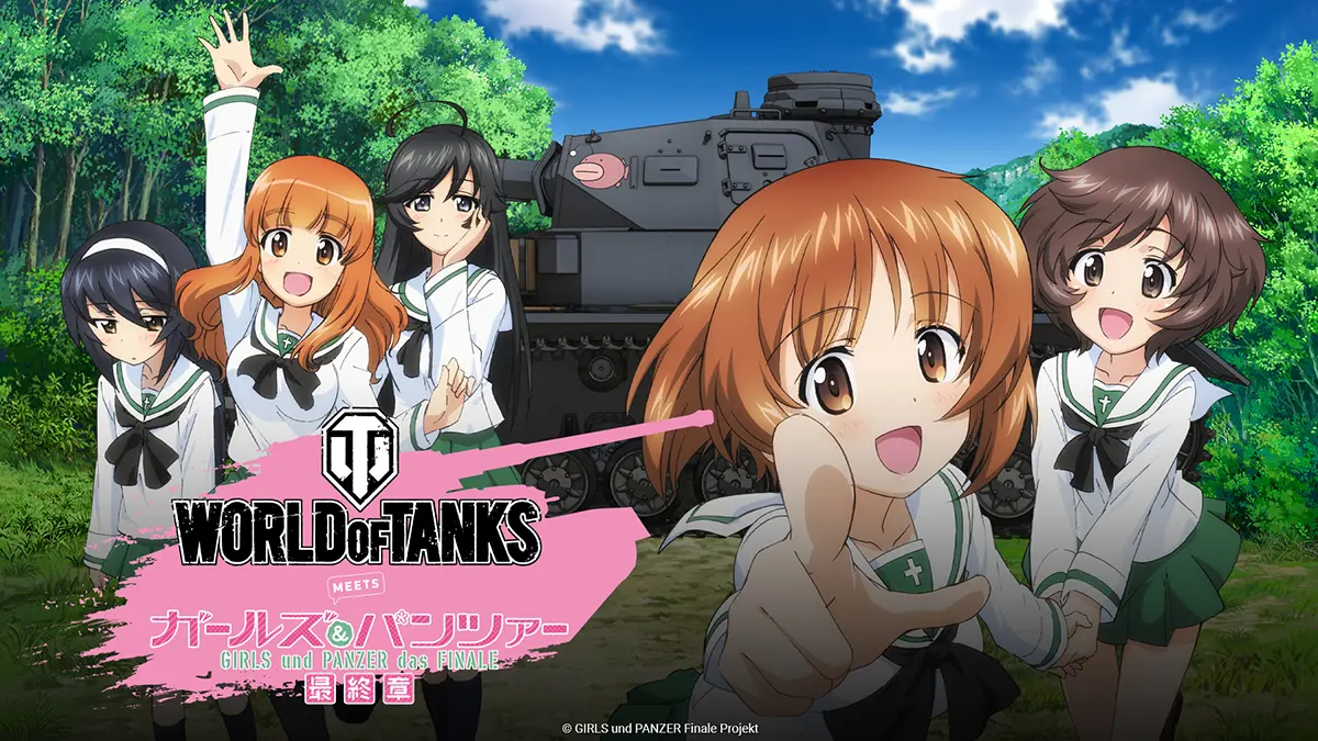 Girls und Panzer retorna ao World of Tanks