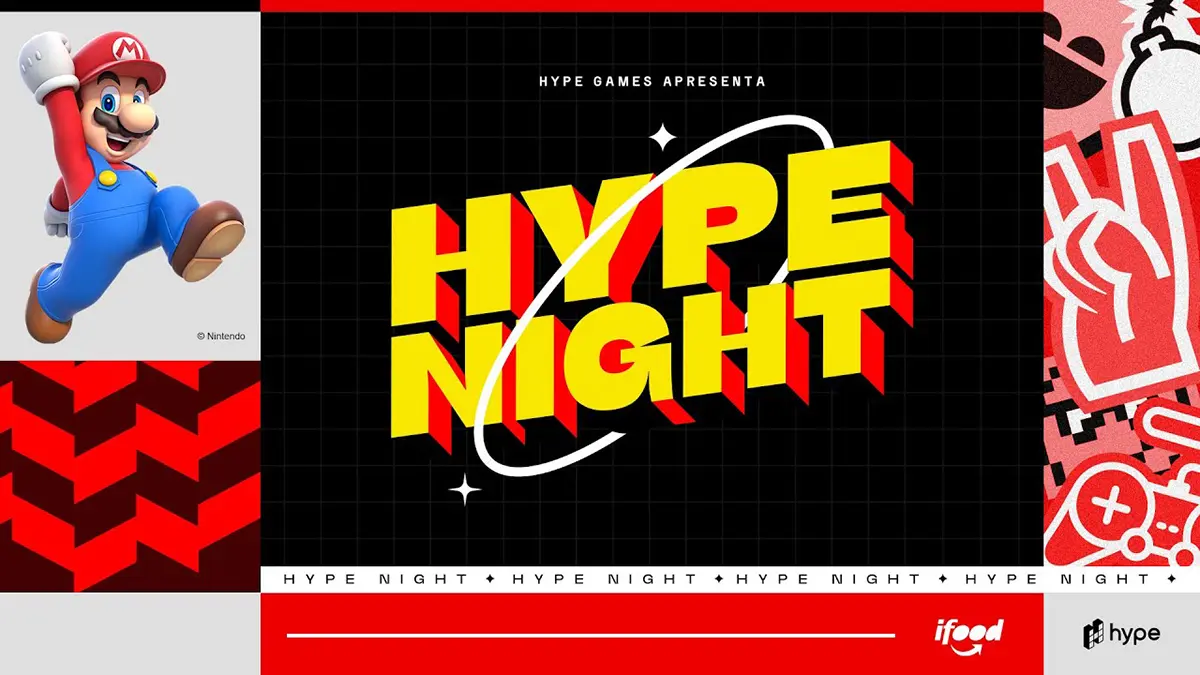 Hype Night Nintendo, iFood e Hype Games