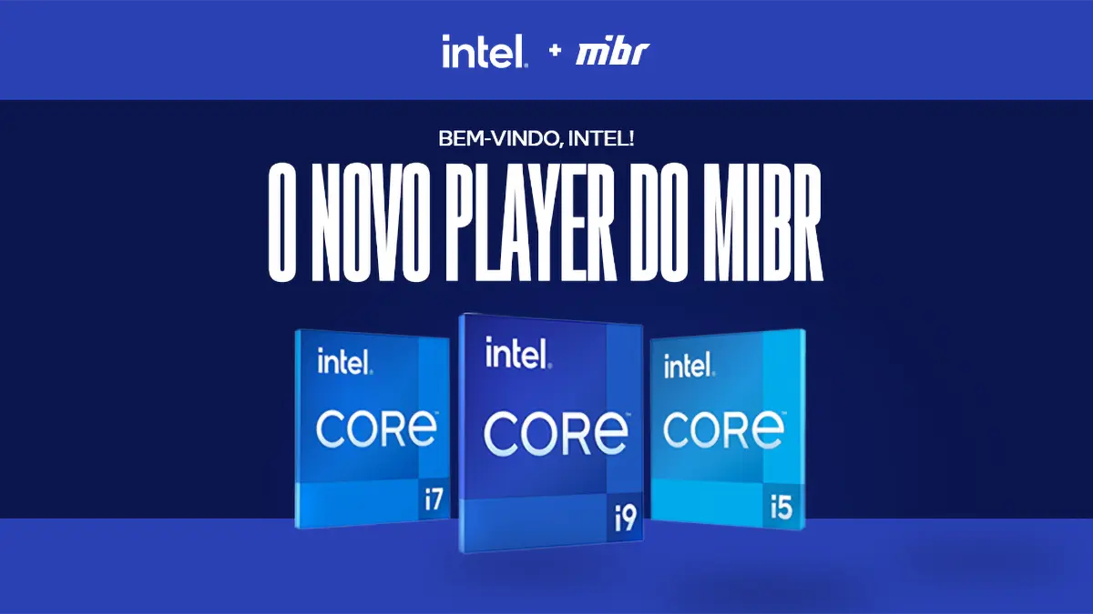 MIBR fecha parceria com a Intel