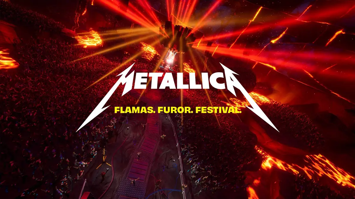 Metallica Flamas. Furor. Festival
