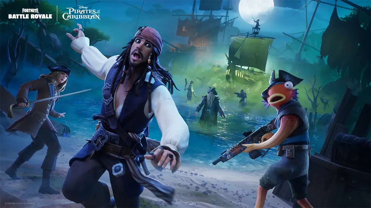 Fortnite - Piratas do Caribe_Águas Amaldicoadas