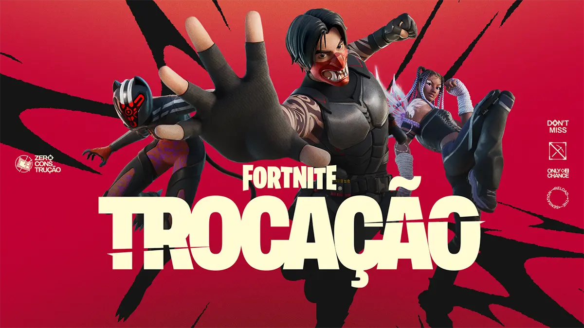 Modo Zero Construção de Fortnite muda de nome para TROCAÇÃO