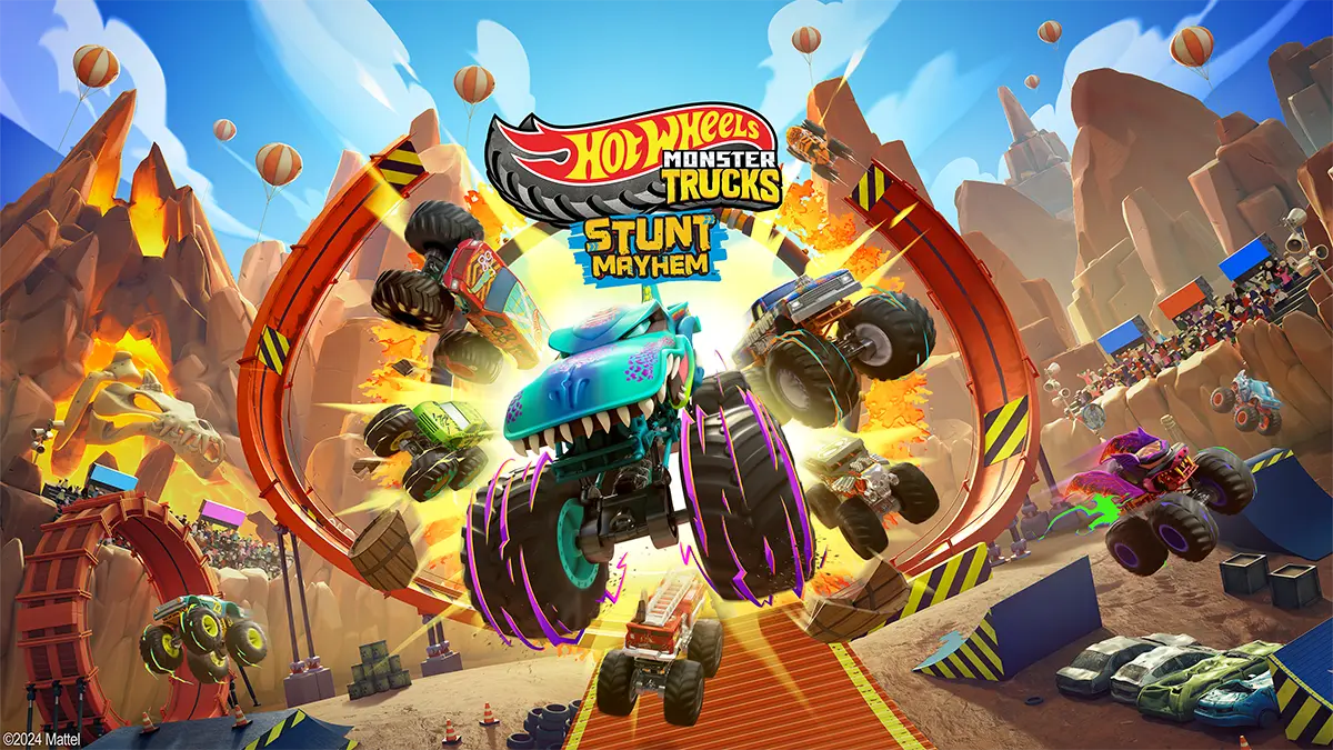 Hot Wheels Monster Trucks Stunt Mayhem