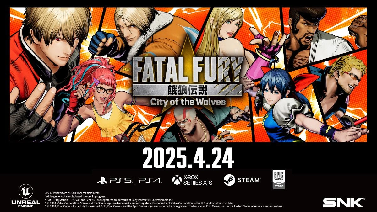 FATAL FURY: City of the Wolves