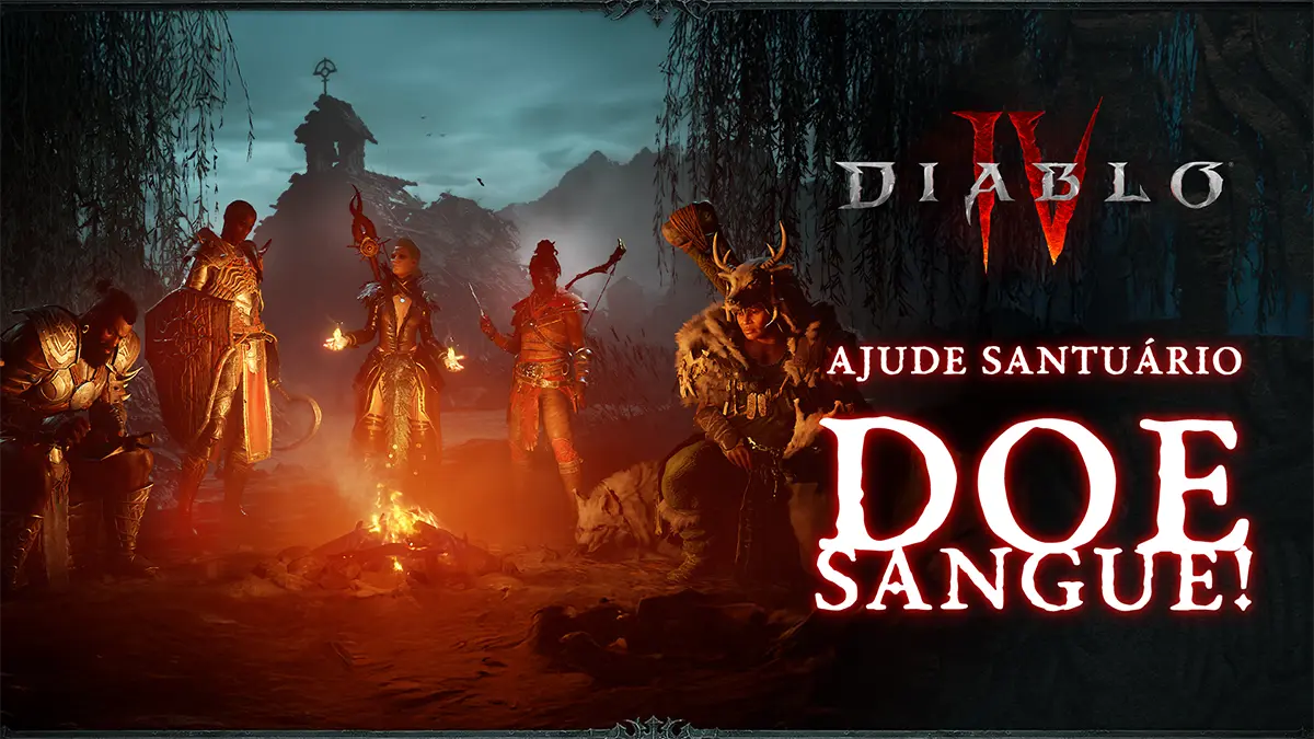 Diablo IV Lança Campanha de Doação de Sangue