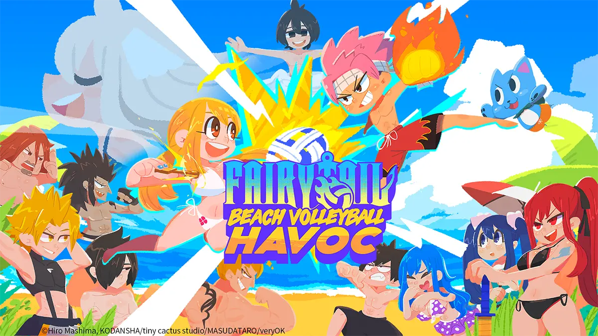 FAIRY TAIL Beach Volleyball Havoc