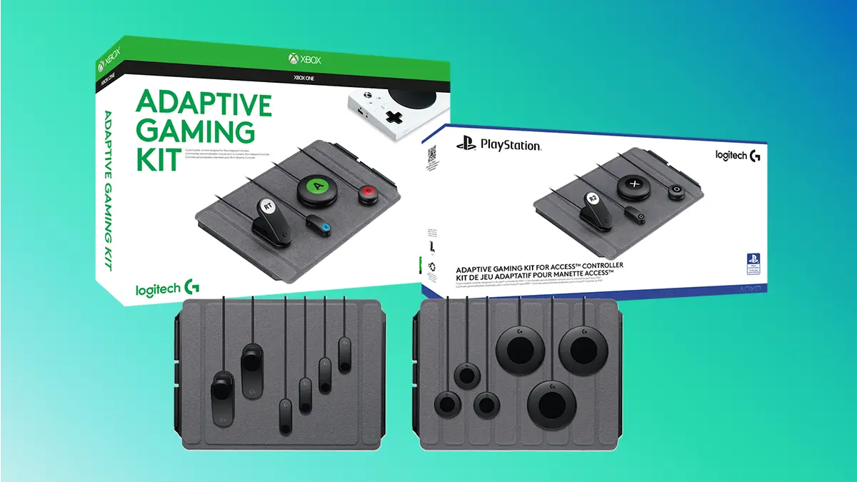 Logitech Gaming Kit Adaptável - Xbox e PlayStation