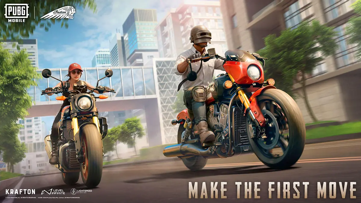 PUBG MOBILE e Indian Motorcycles