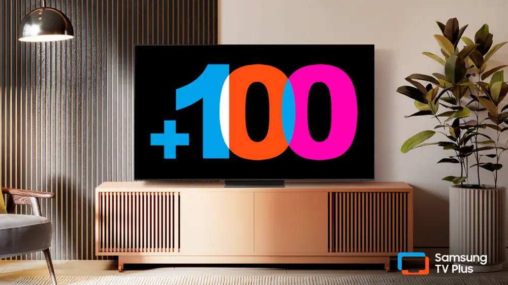 Samsung TV Plus - 100 canais